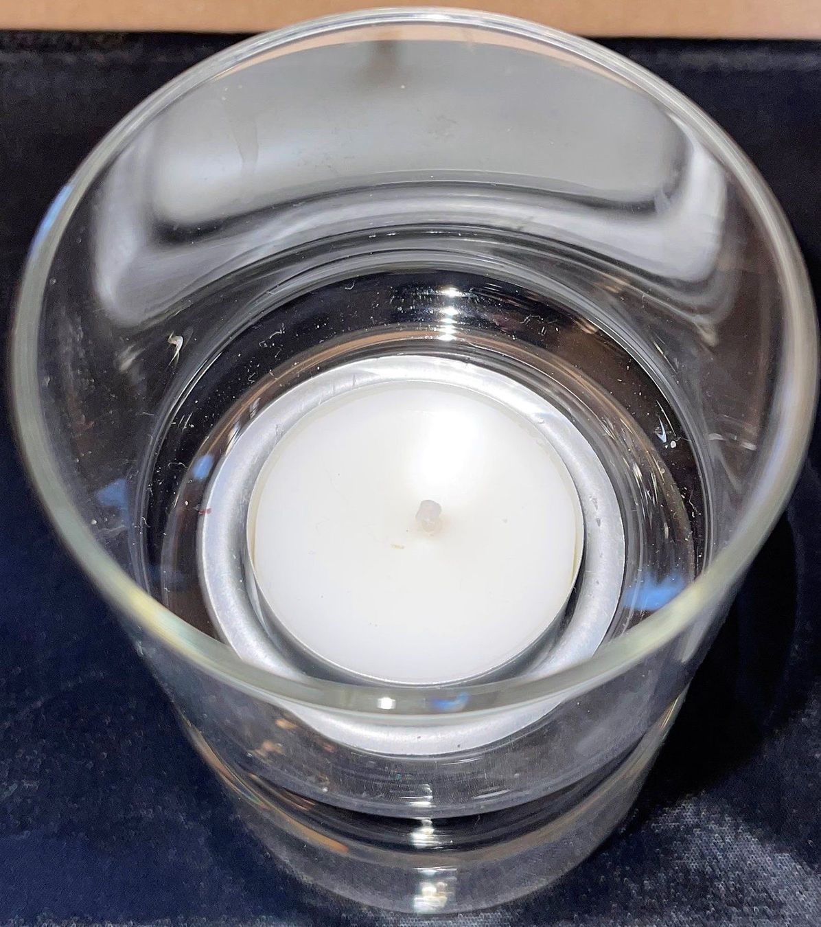 Kerzenständer: Kerzenständer aus Glas H 11 cm. – Neu (gemäss Beschreibung) aus Lutzenberg von Pinschi01 1