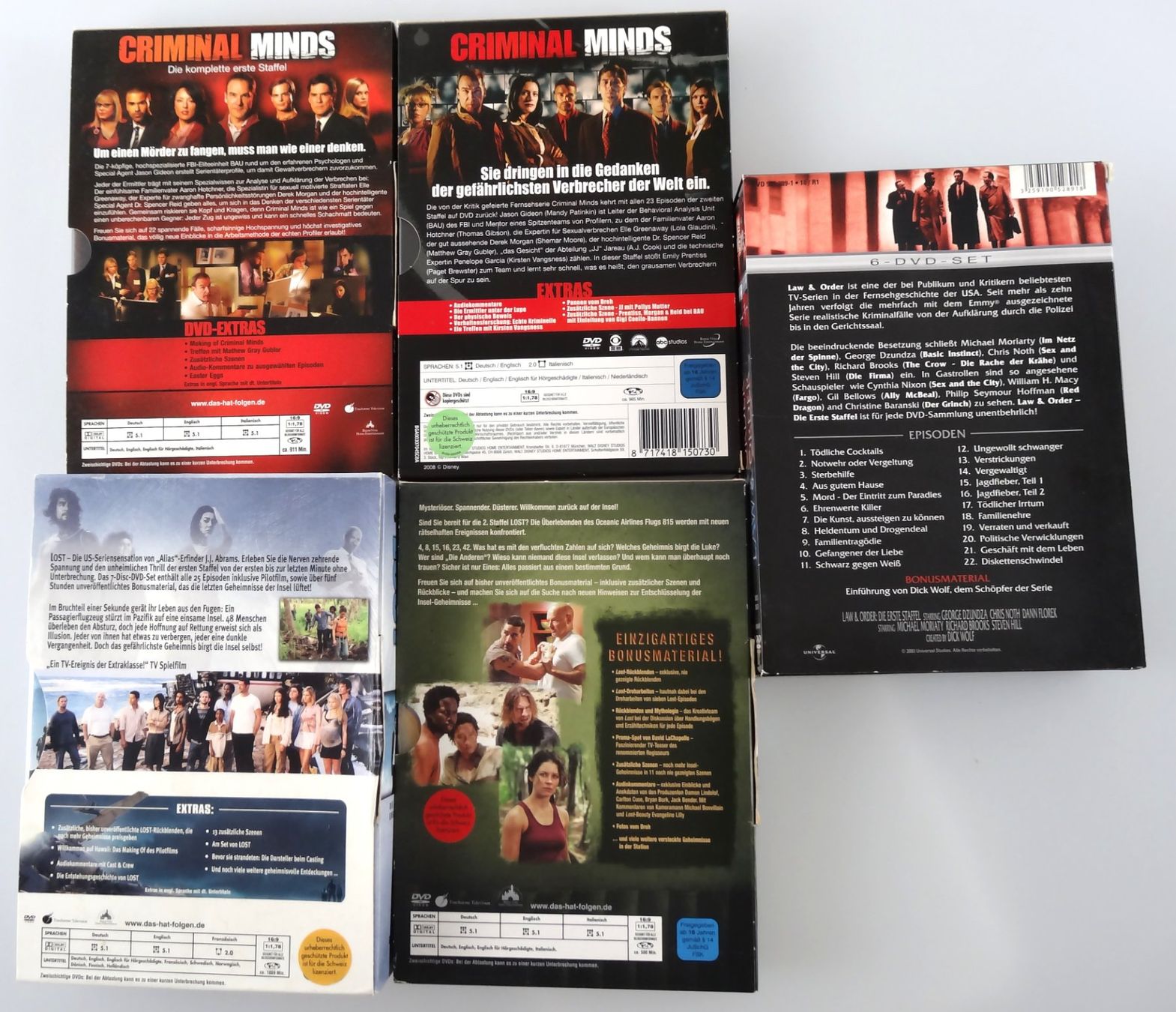 Alle DVDs: DVD Lot TV-Serien 2 – Gebraucht aus Rüti ZH von Restwert_Rueti_ZH 4