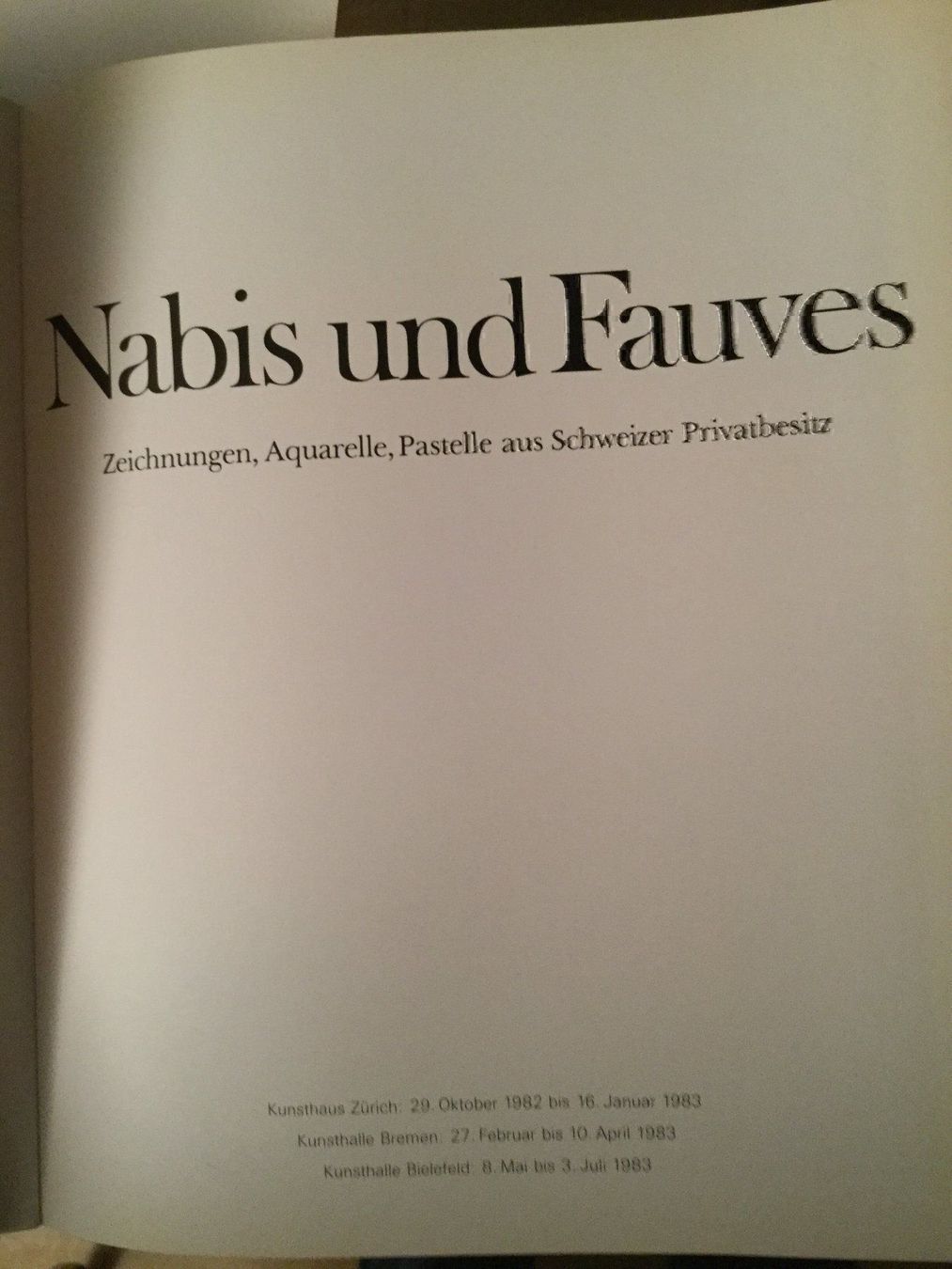 Libri: Nabis und Fauves – Nuovo (secondo la descrizione) da Luzern venduto da Einh0rn 1