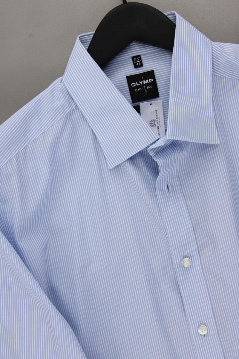 Chemises: Olymp Langarmhemd Gr. Hemdgröße 44 blau – D'occasion à Neustadt an der Waldnaab par SecondLifeFashion 1