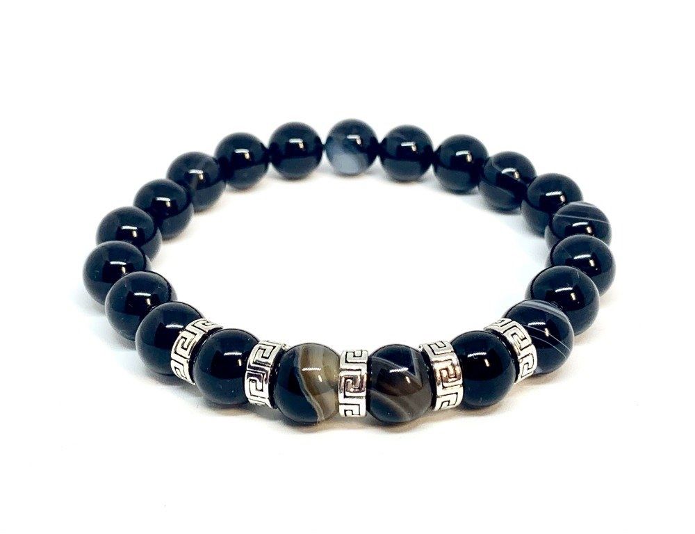 Bracciali & Braccialetti: Handmade Armband AKROPOLIS Naturstein Innenumfang 20 cm – Nuovo e nell'imballaggio originale da Emmenbrücke venduto da swissmade-miracles