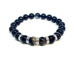 Handmade Armband AKROPOLIS Naturstein Innenumfang 20 cm