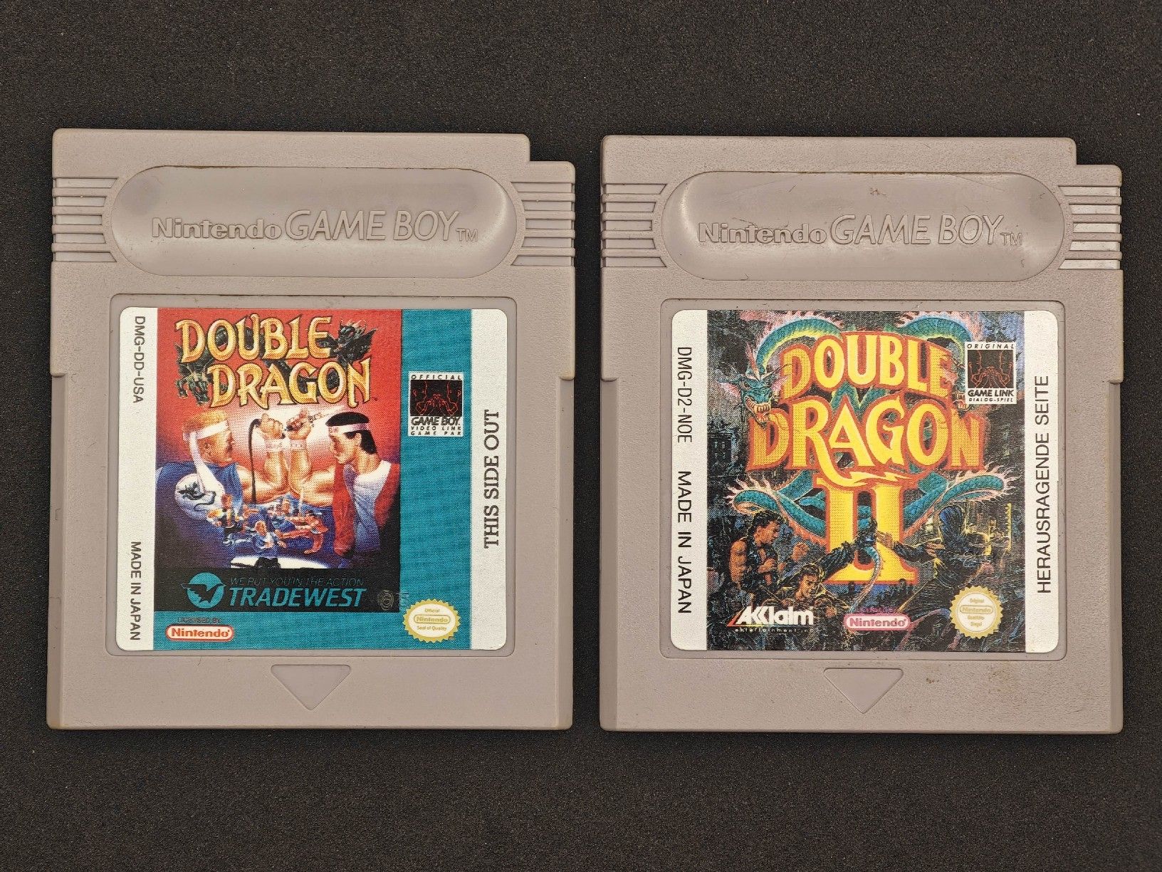 Nintendo Giochi: Nintendo Game Boy: "DOUBLE DRAGON I & II" – Usato da Ottikon venduto da Kolibri-81 1