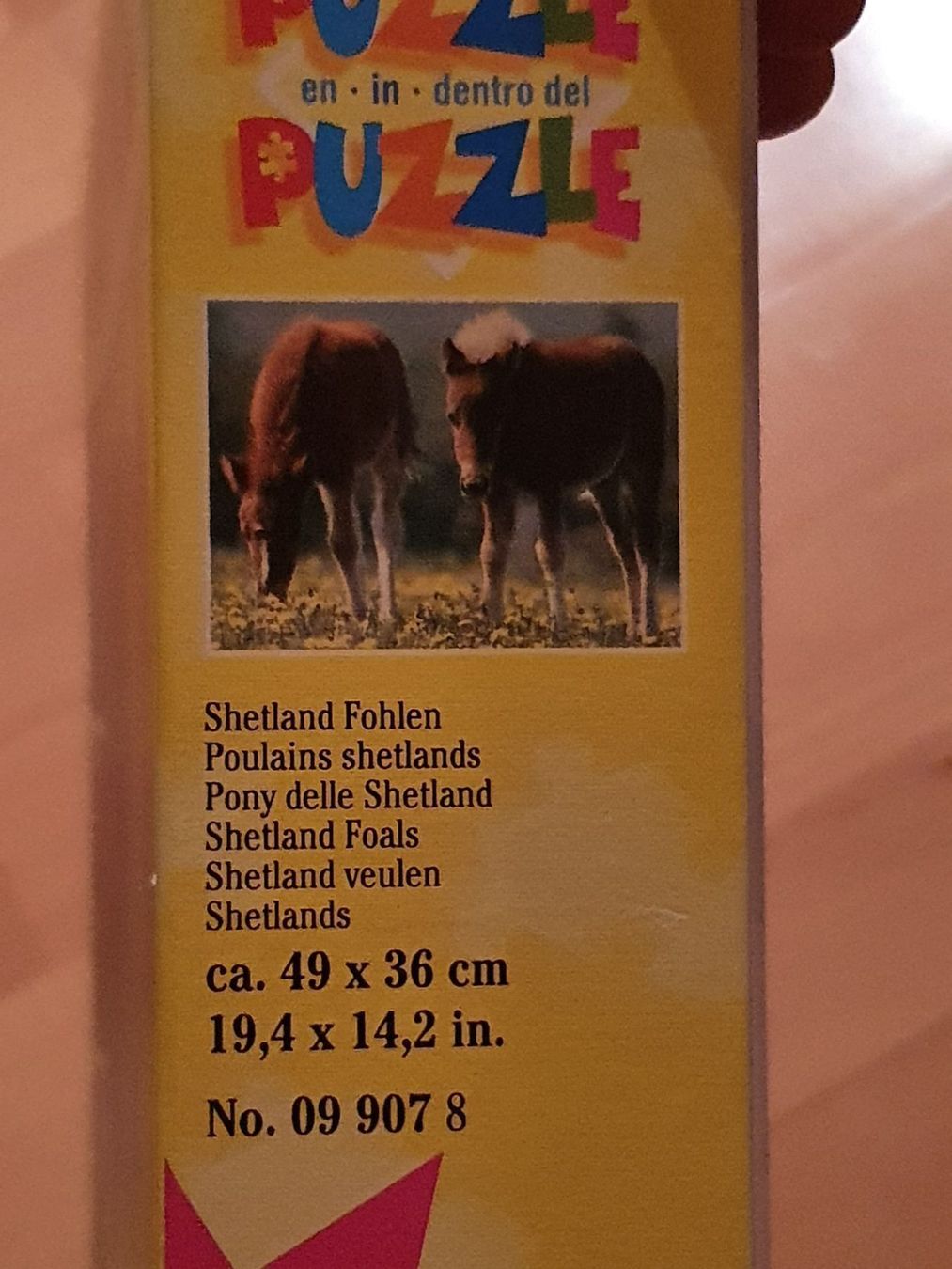 Puzzle: Ravensburger Shetland - Fohlen, 90 Teile – Usato da Oberdorf BL venduto da BaldenEagle 3