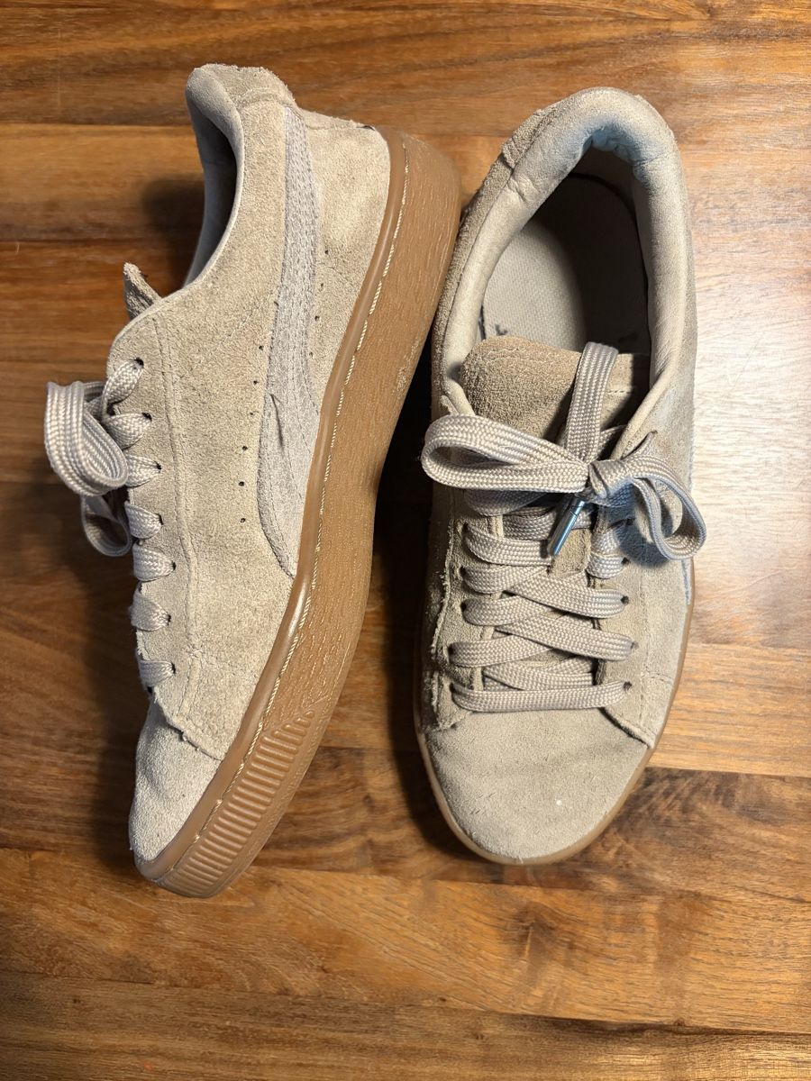 Puma Scarpe da uomo: Scarpe Puma Suede beige  – Usato da Muzzano venduto da lod_vw2v