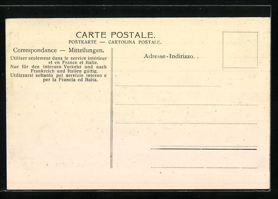 Ansichtskarten: AK St. Beatenberg, Hotel Post, Panorama – Gebraucht aus Berlin von bartko-reher 1