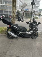 Honda Forza 350 scooter, Grey color, ZH registration.