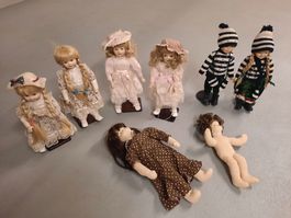 Puppen Set inkl. Schaukel