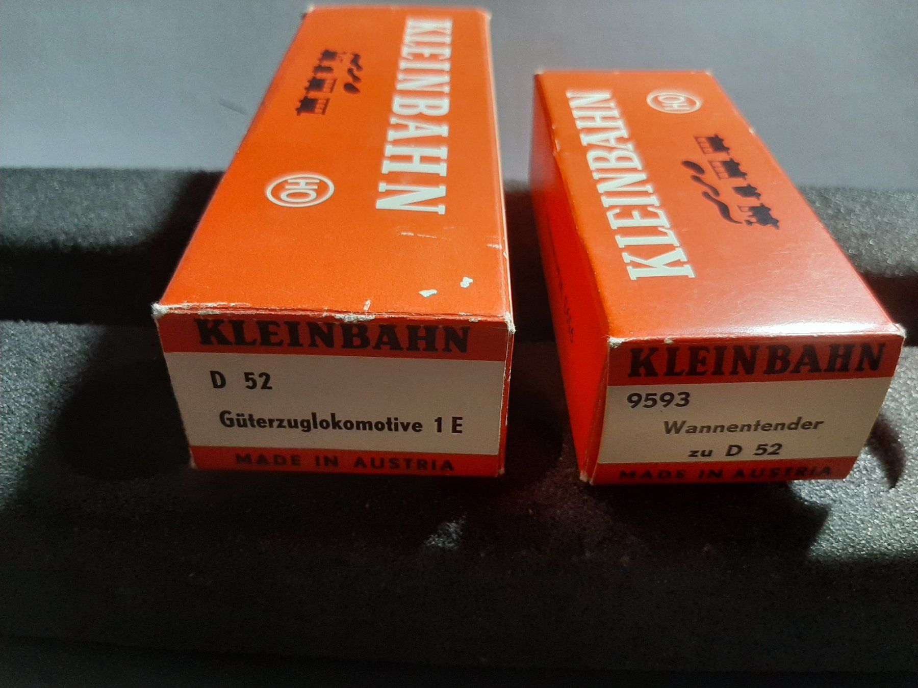Kleinbahn Modellini di ferrovie: KLEINBAHN HO D52 + 9593 – Usato da Avully venduto da RIVALIS 7