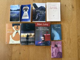 Lot de 9 Romans - Lévy, Suter, McFadden, etc