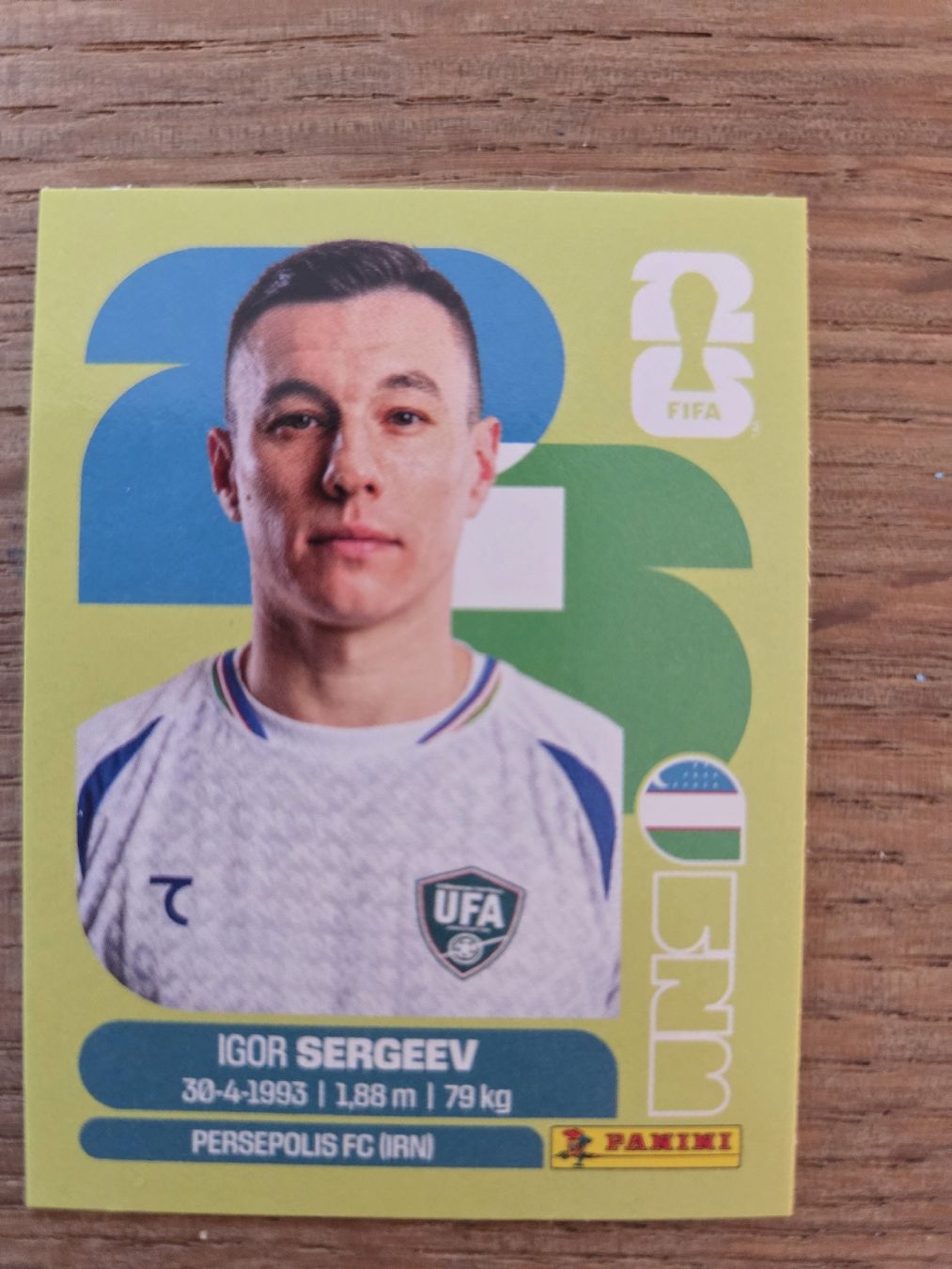 Panini Carte collezionabili: Panini Sticker 2026 UZB 19 – Nuovo (secondo la descrizione) da Luzern venduto da .Skylake.