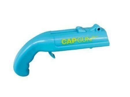 Giocattoli: Flaschenöffner Cap Gun Blau Lustig Spiel – Nuovo e nell'imballaggio originale da Abtwil SG venduto da PK89 2