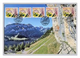 Sehenswürdigkeiten 2025 (G2/18) Alpstein Aescher Berge FDC