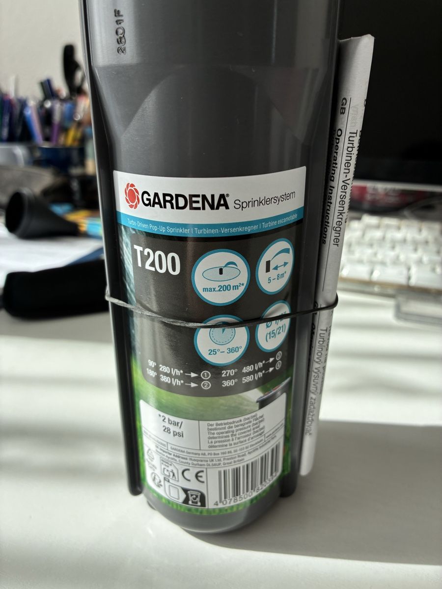 Tecnologia medica: Bewässerung Gardena Sprinkler T200 – Usato da Aarau Rohr venduto da Sheeno 3