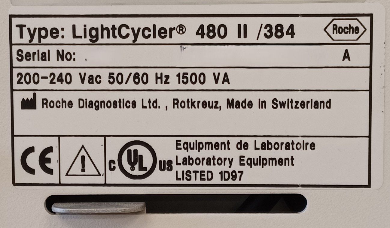 Accessori da laboratorio: Roche LightCycler 480 II /384 – Usato da Niederdorf venduto da LeptonAG_Labor 5