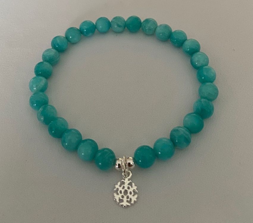 Bracciali & Braccialetti: Edelstein Armband Amazonit Silber 925 – Nuovo e nell'imballaggio originale da Zuzwil SG venduto da Lemliskat 5