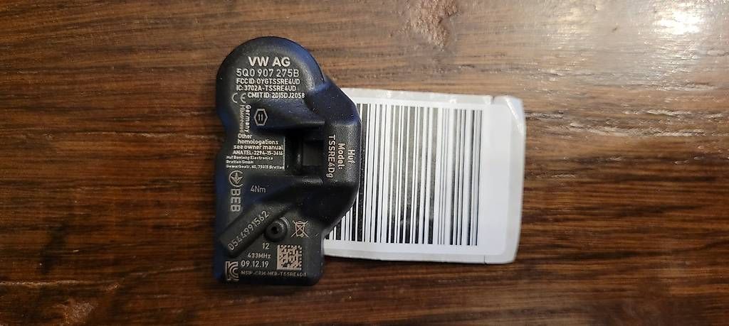 Alle Autoersatzteile: Original VW Audi Rep.Satz Sensor Reifendruck Kontrollsystem – Gebraucht aus Diegten von cofox 4