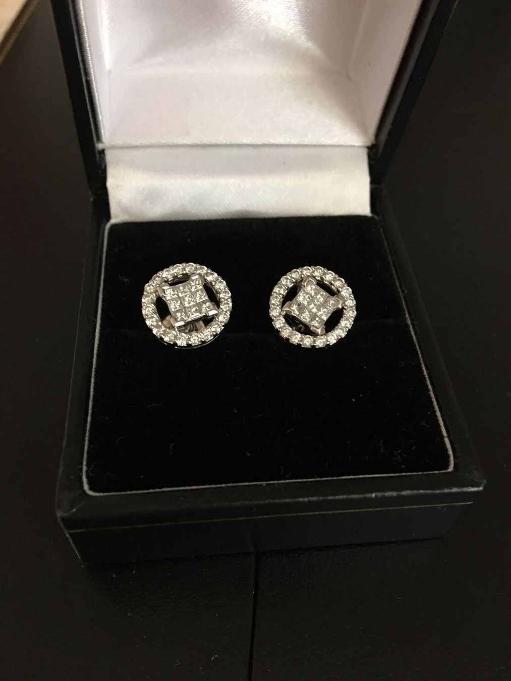 Boucles d'oreille: Diamant Ohrstecker – D'occasion à Biel/Bienne par philong 1