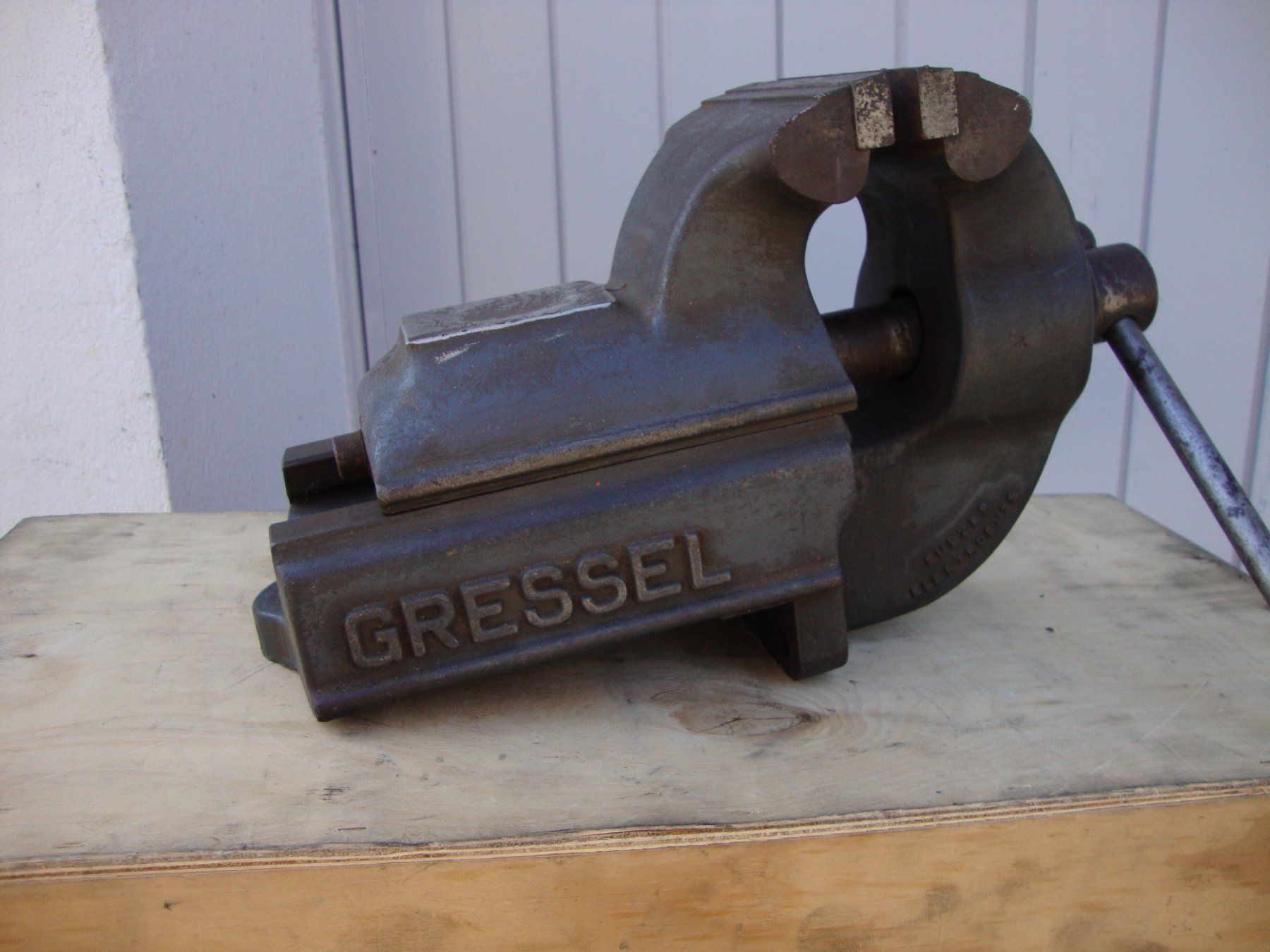 Gressel Tutti gli attrezzi: Schraubstock  GRESSEL – Usato da Thun venduto da Velo-7 1