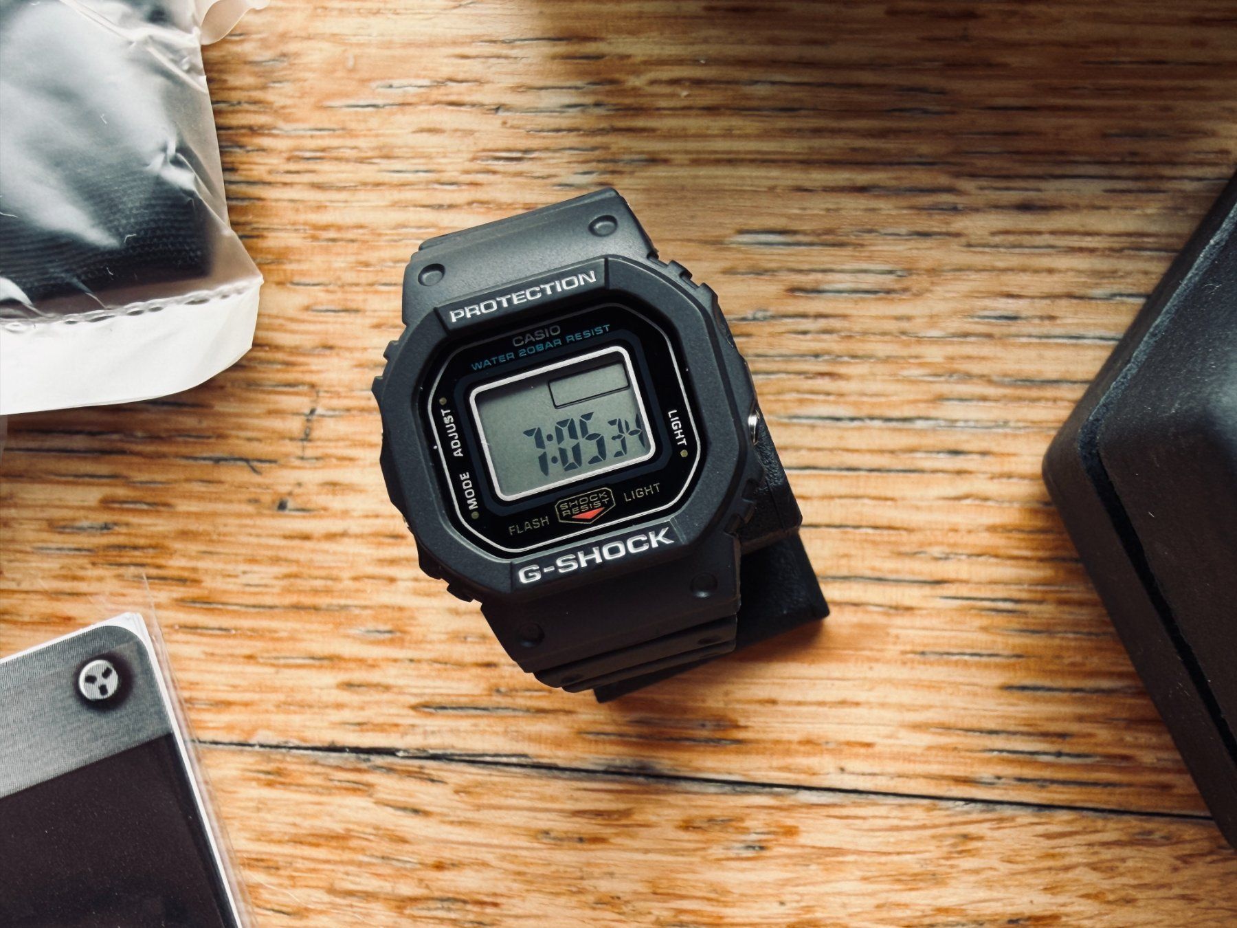 Anelli: Casio ring watch (Casio DWN-5600-1ER) – Usato da Lausanne venduto da lou_r82x
