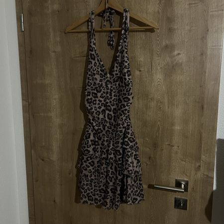 Sommerkleid Leoprint
