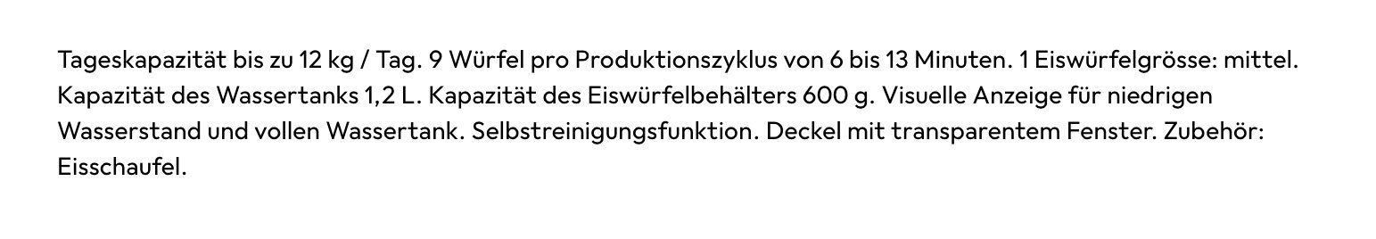 Elettrodomestici da cucina: LIVOO Eiswürfelmaschine – Usato da Mellingen venduto da villapepa 7