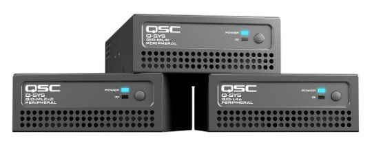 Alimentazione elettrica: QIO ML2X2 IO Expander 2 Mic/Line inputs Q-SYS QSC – Usato da Rothenburg venduto da BildundTon