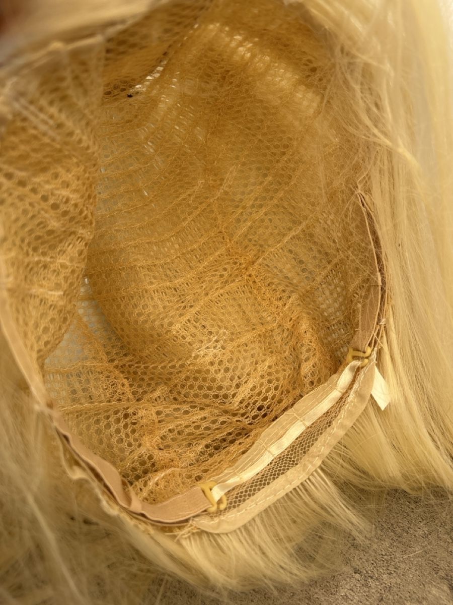 Parrucche: Perücke Blond Langhaar / syntetisch – Usato da Rümlang venduto da euqinom16 4