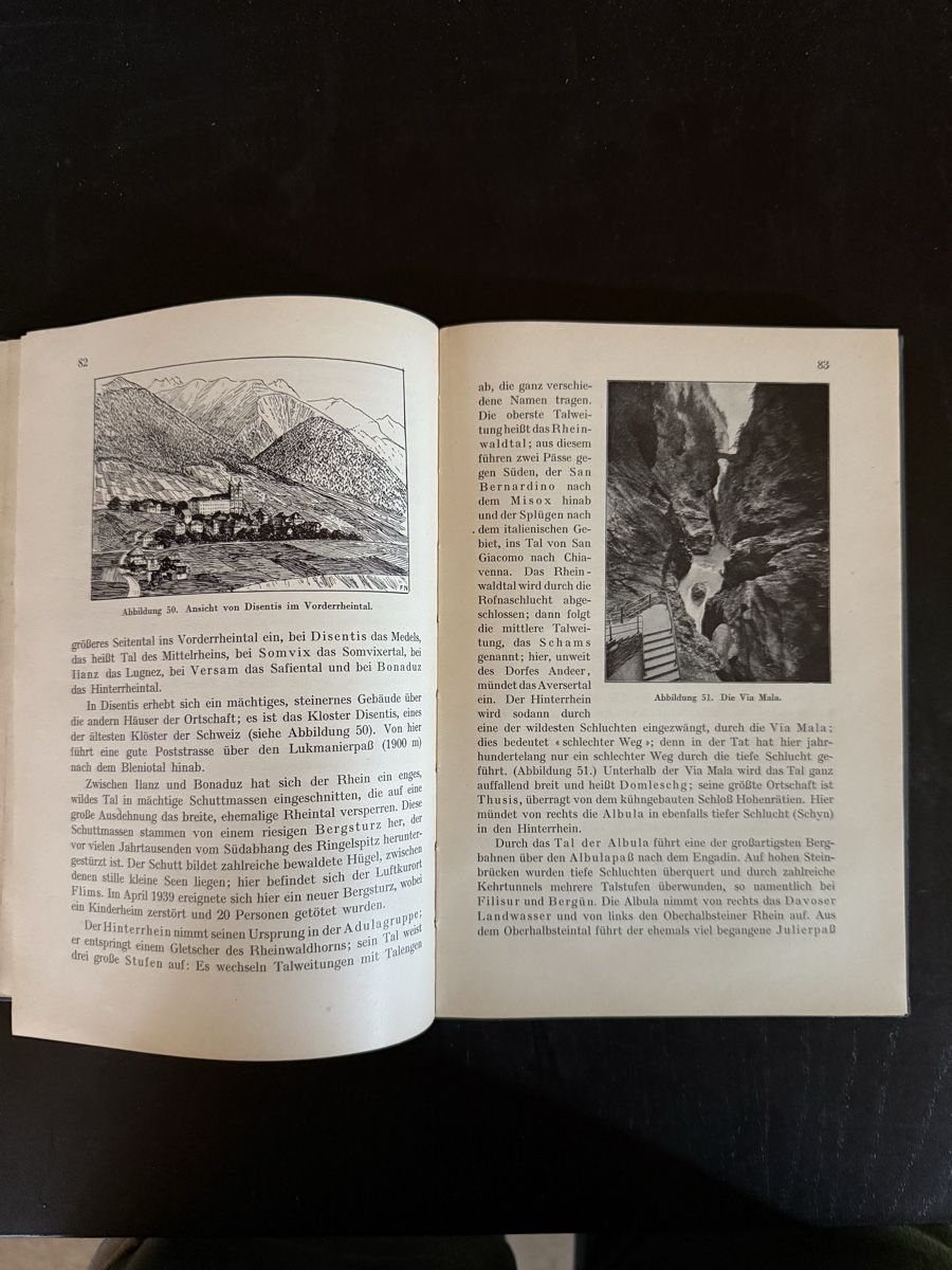 Bücher: Geographie der Schweiz, 1945 – Gebraucht aus Fribourg von Ardoffel 5