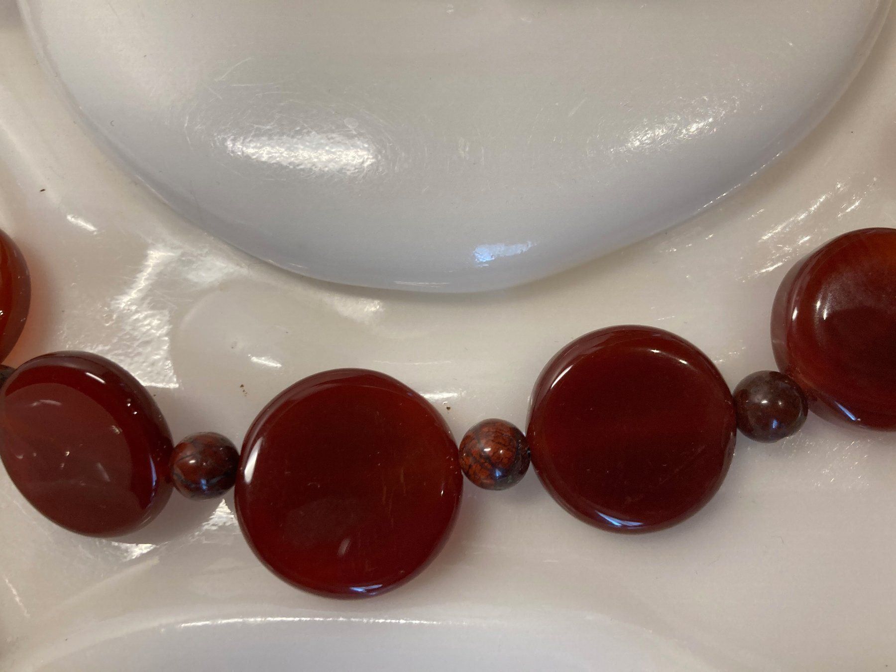 Catenine: Halskette - Achat, Jaspis – Nuovo (secondo la descrizione) da Biberist venduto da tl-schmuck