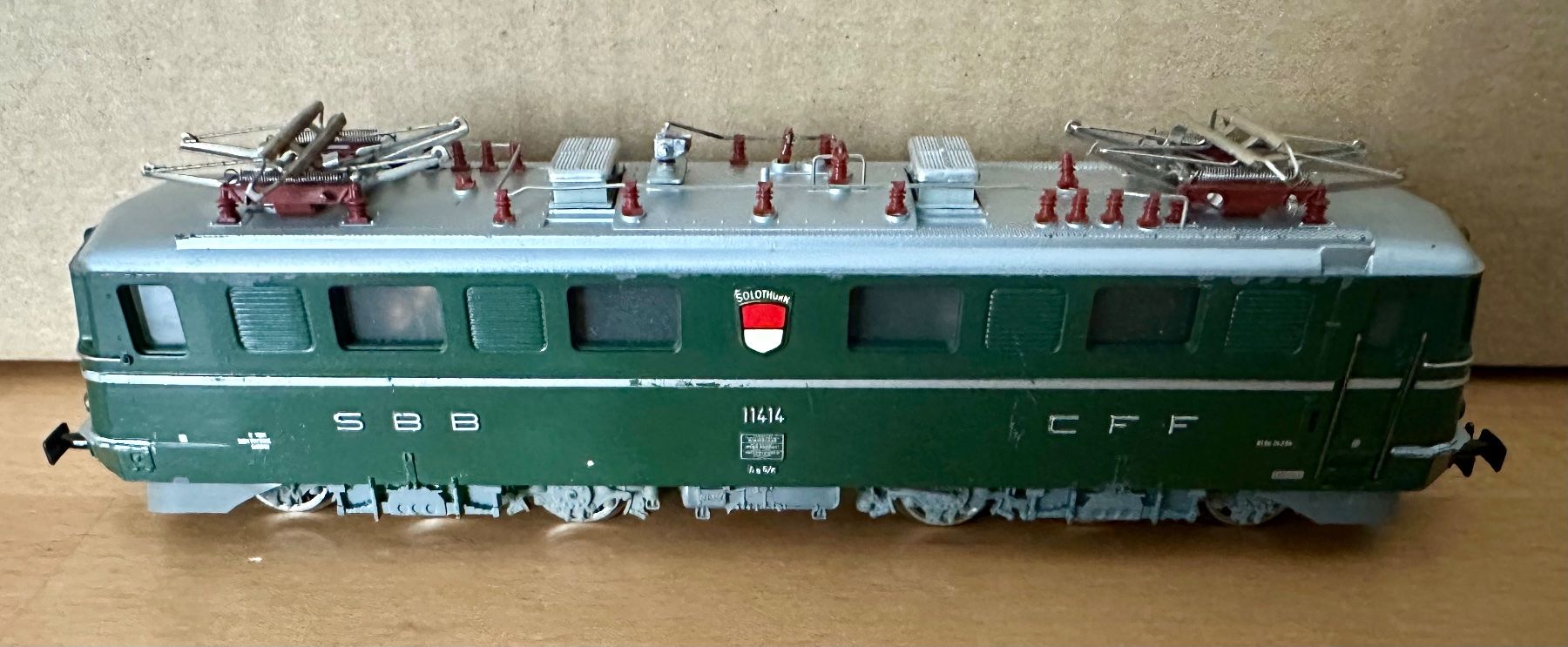 Märklin Modellini di ferrovie: Märklin AE 6/6 H0 AC Analog – Usato da Oftringen venduto da ib.85 3