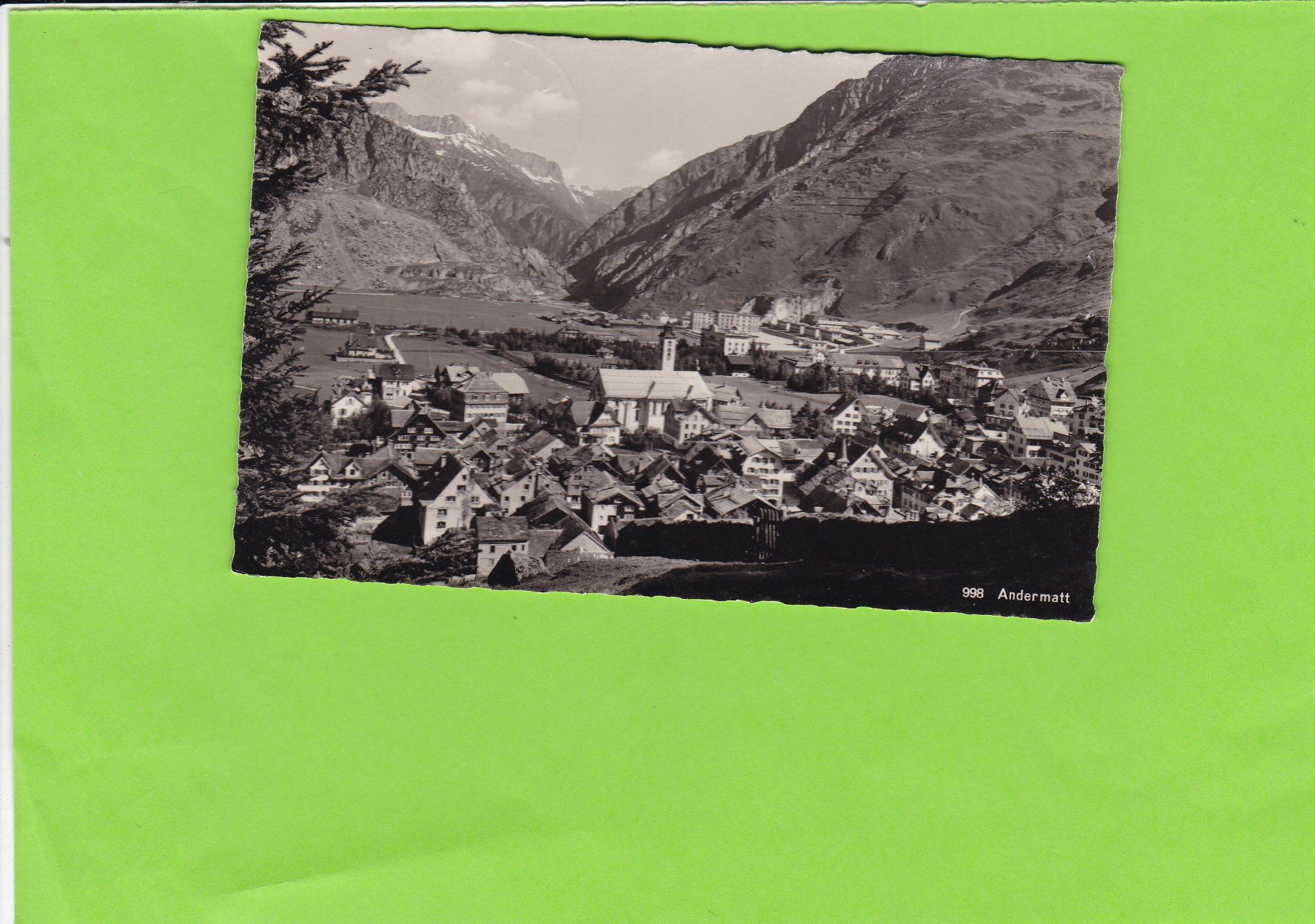 Cartoline postali: Andermatt – Usato da St. Peterzell venduto da neckertal