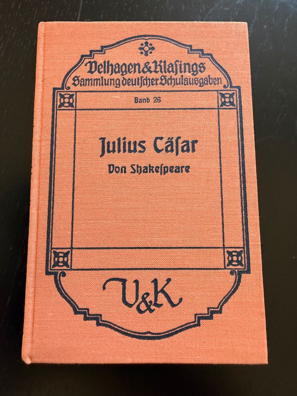Bücher: Julius Cäsar von Shakespeare, Ausgabe 1913, Sammlung – Gebraucht aus Erstfeld von Uhu1980