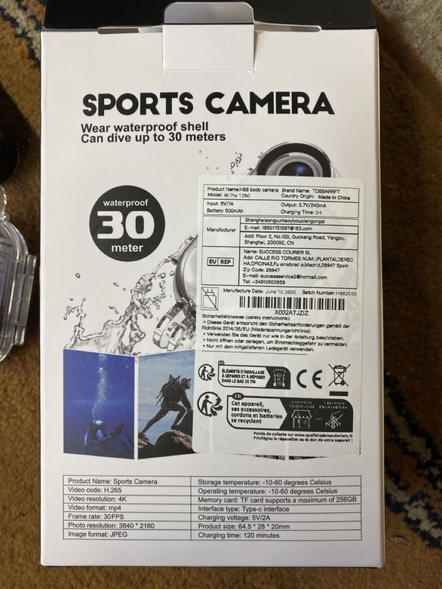 Action Cam: Daumen-Sportkamera / Thumb Action Cam Set – Usato da Brugg AG venduto da nr1 2
