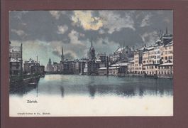 ZÜRICH - Schnee und Mondschein