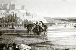 STAHLSTECHER (EU. 19. Jh.) Coimbra, Portugal, um 1860