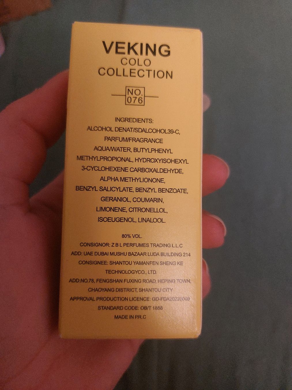 Profumi & Eau de Toilette: VEKING Colo Collection 25ml - Neu parfum – Nuovo e nell'imballaggio originale da Gwatt (Thun) venduto da B.D.999 1