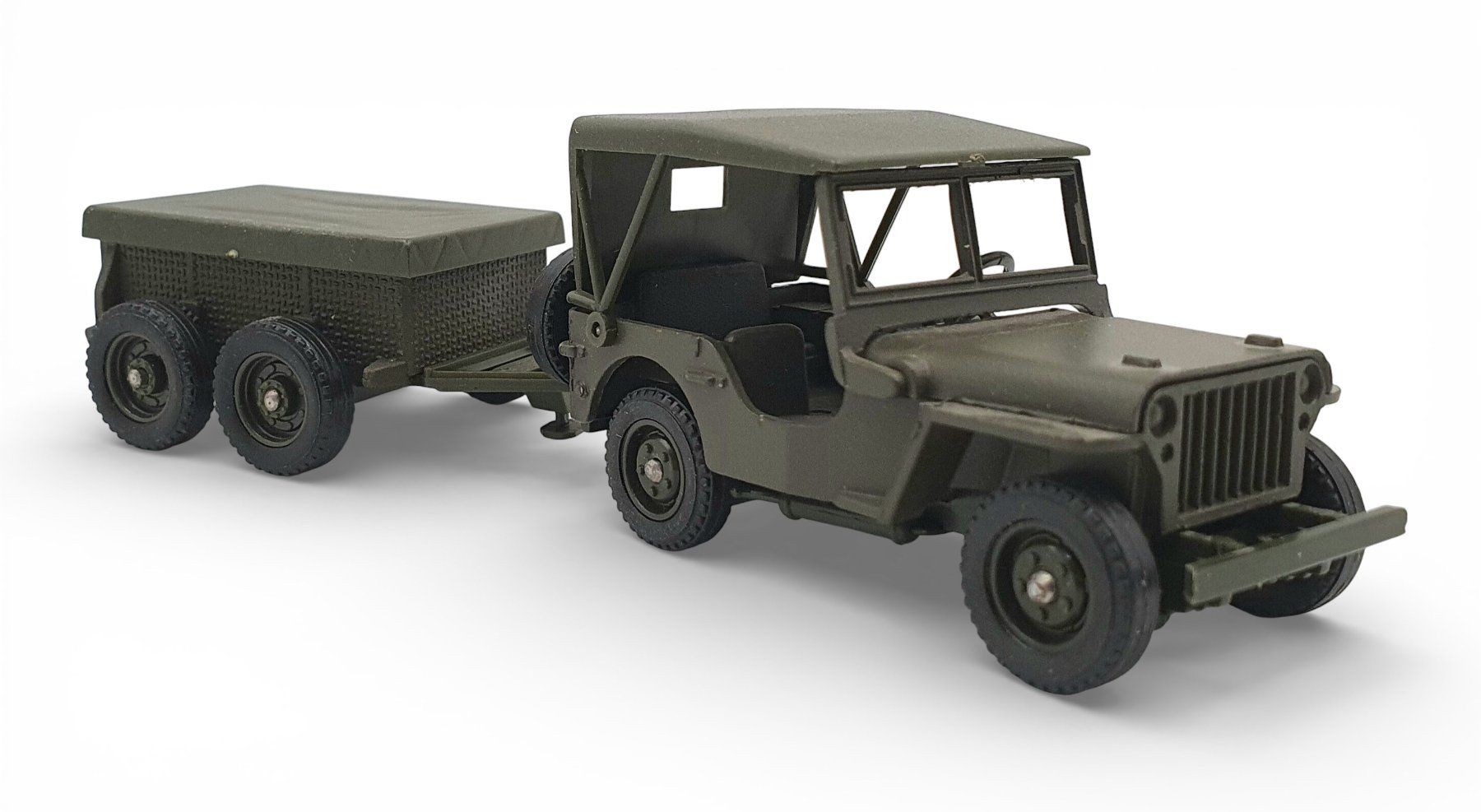 Solido Modellautos: Solido Willys Jeep mit Anhänger – Neu und originalverpackt aus Flawil von JaguarXJSHE 2