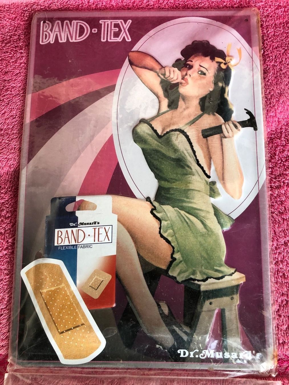 Schilder: Pin up pflaster Sanität werbung – Neu (gemäss Beschreibung) aus Reinach AG von rares75