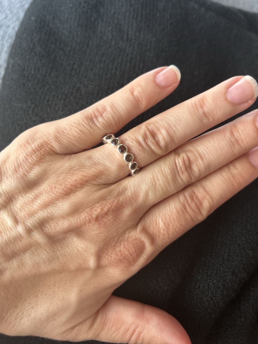 Ringe: Fingerring Silber Rauchquarz neu – Neu (gemäss Beschreibung) aus Wohlen b. Bern von Honeypie