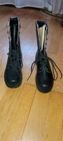 Wunderschöne Winterstiefel, Schwarz,