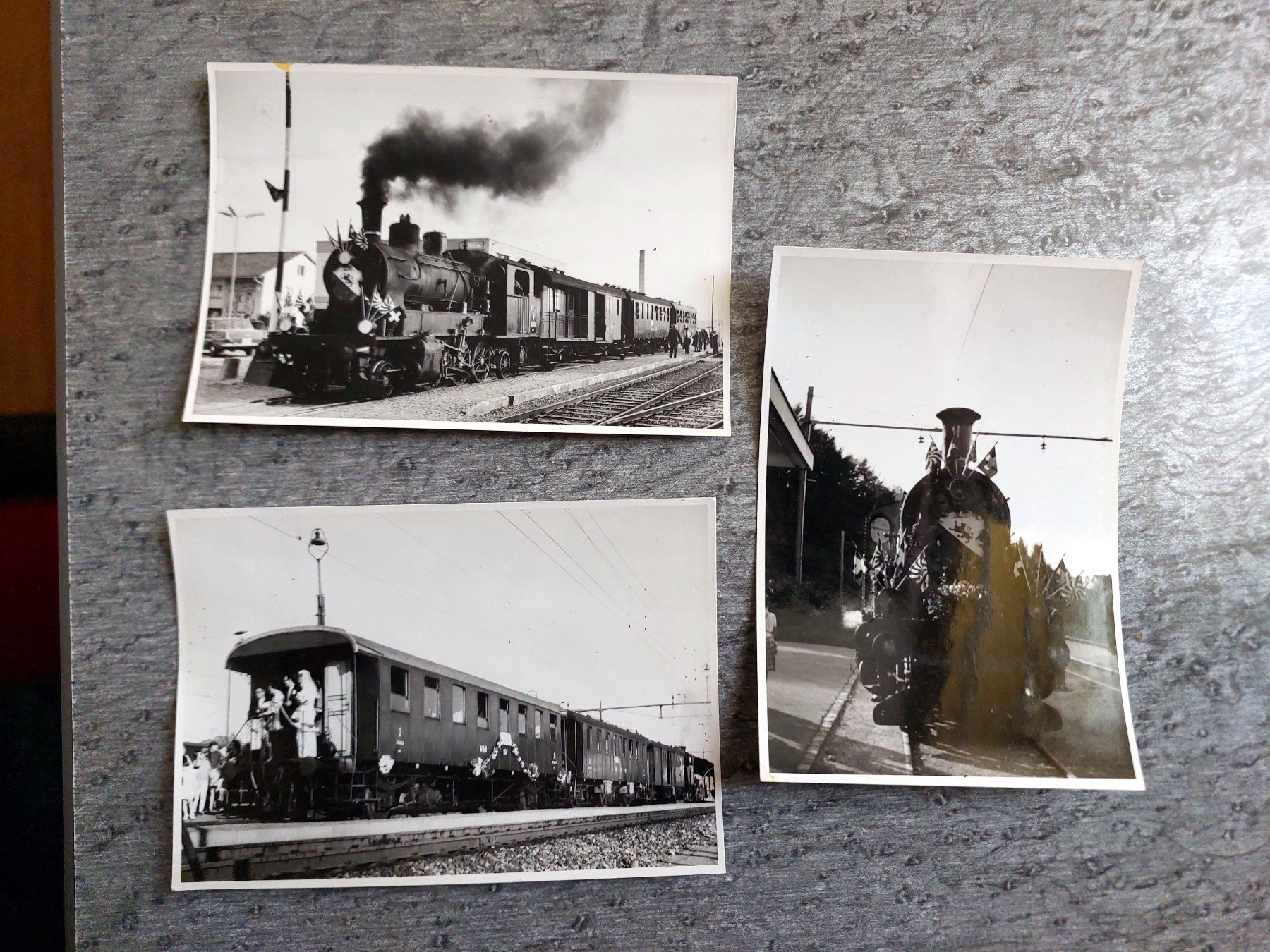 Ansichtskarten: MThB Sonderzug mit Dampflok - 1965 - Foto's – Gebraucht aus Schönenwerd von Steidi
