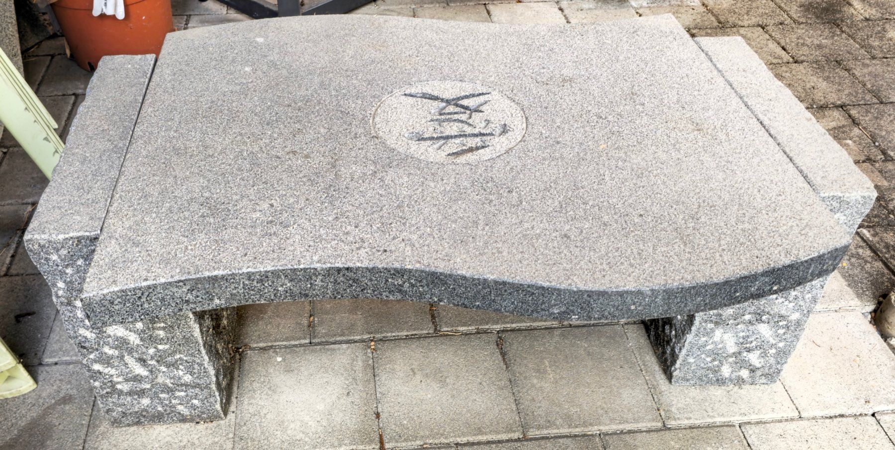 Panchine: Granitbank drei teilig – Usato da Walenstadt venduto da pedroju-1