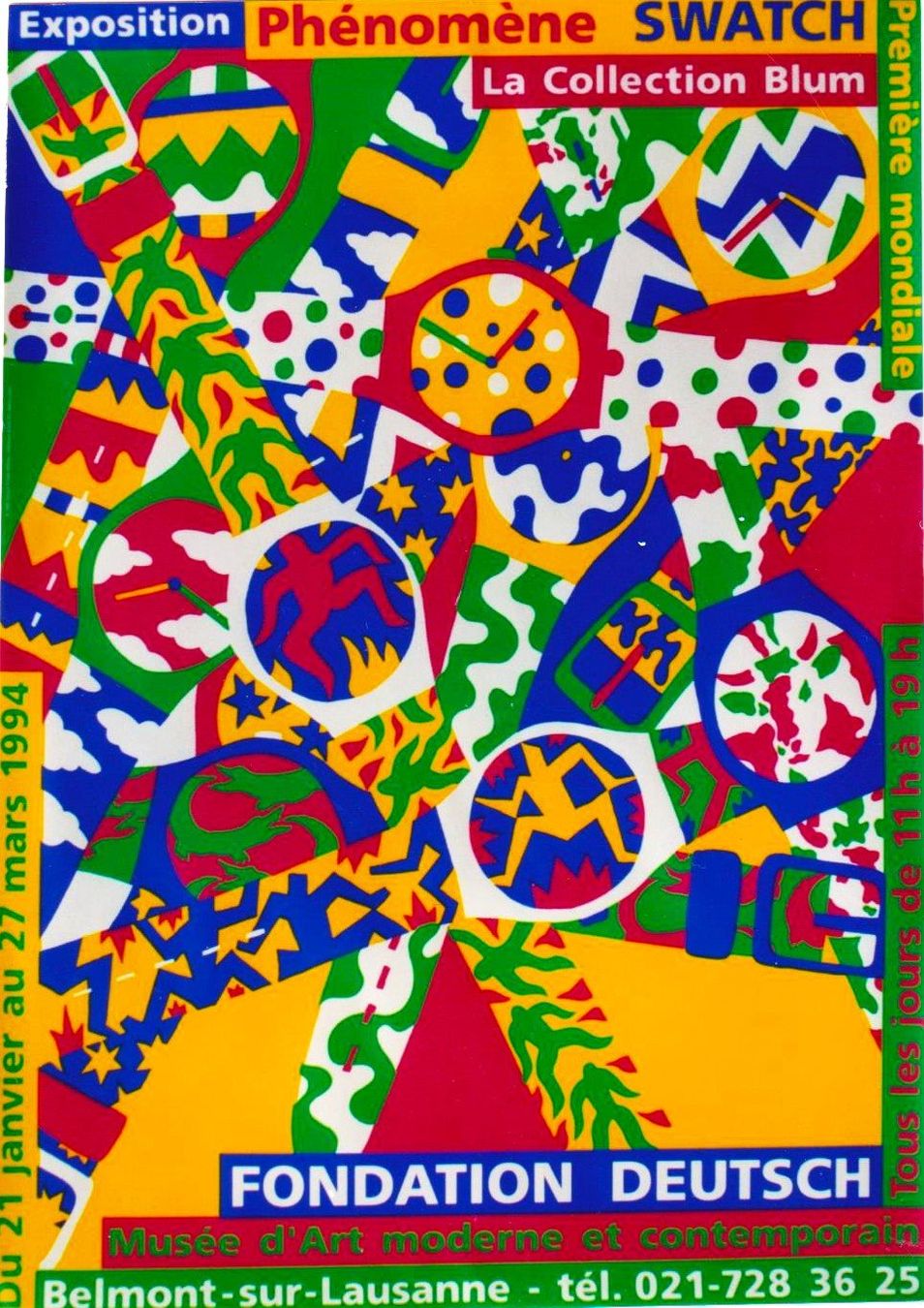 Foto & Immagini: PHENOMENE SWATCH EXPO 1994 - Affiche originale – Usato da Blonay venduto da postercollection
