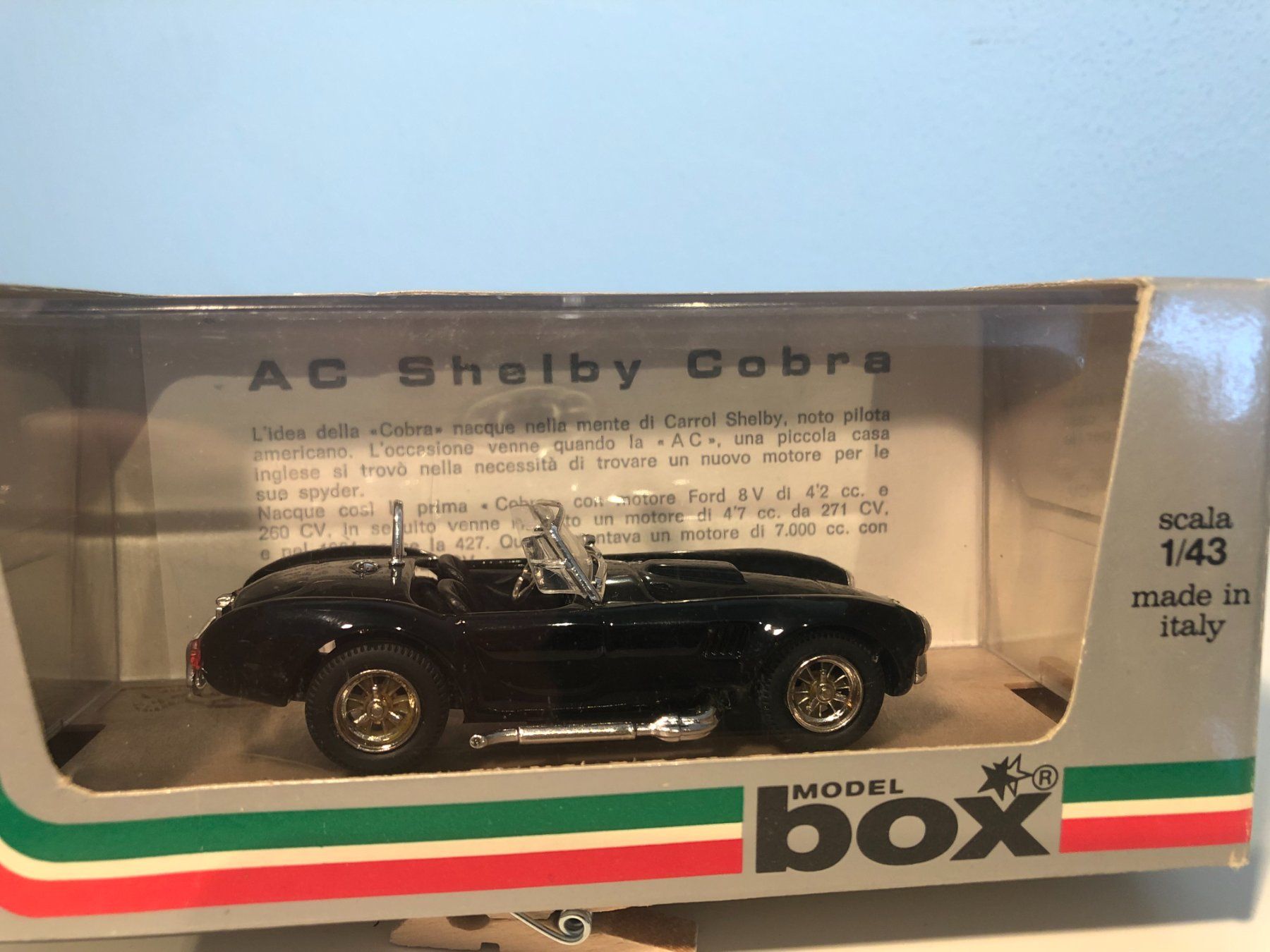 Modellini d'auto: Model Box 1/43  AC Shelby Cobra – Usato da Wängi venduto da simca76 1