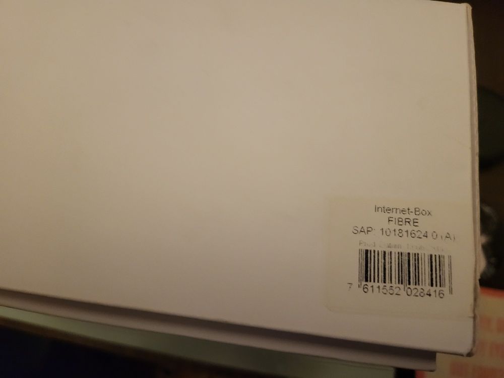 Swisscom Internet-Box plus 1gen & TV-Box, Fibre (Neu und ...