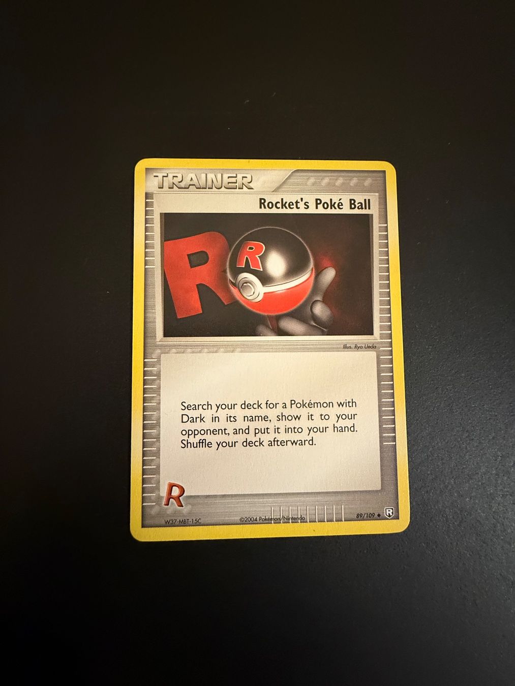 Pokémon Carte collezionabili: Team Rocket Returns 89/109 Rocket's Poke Ball (Trainer) Card – Usato da Zürich venduto da pokemon_cards
