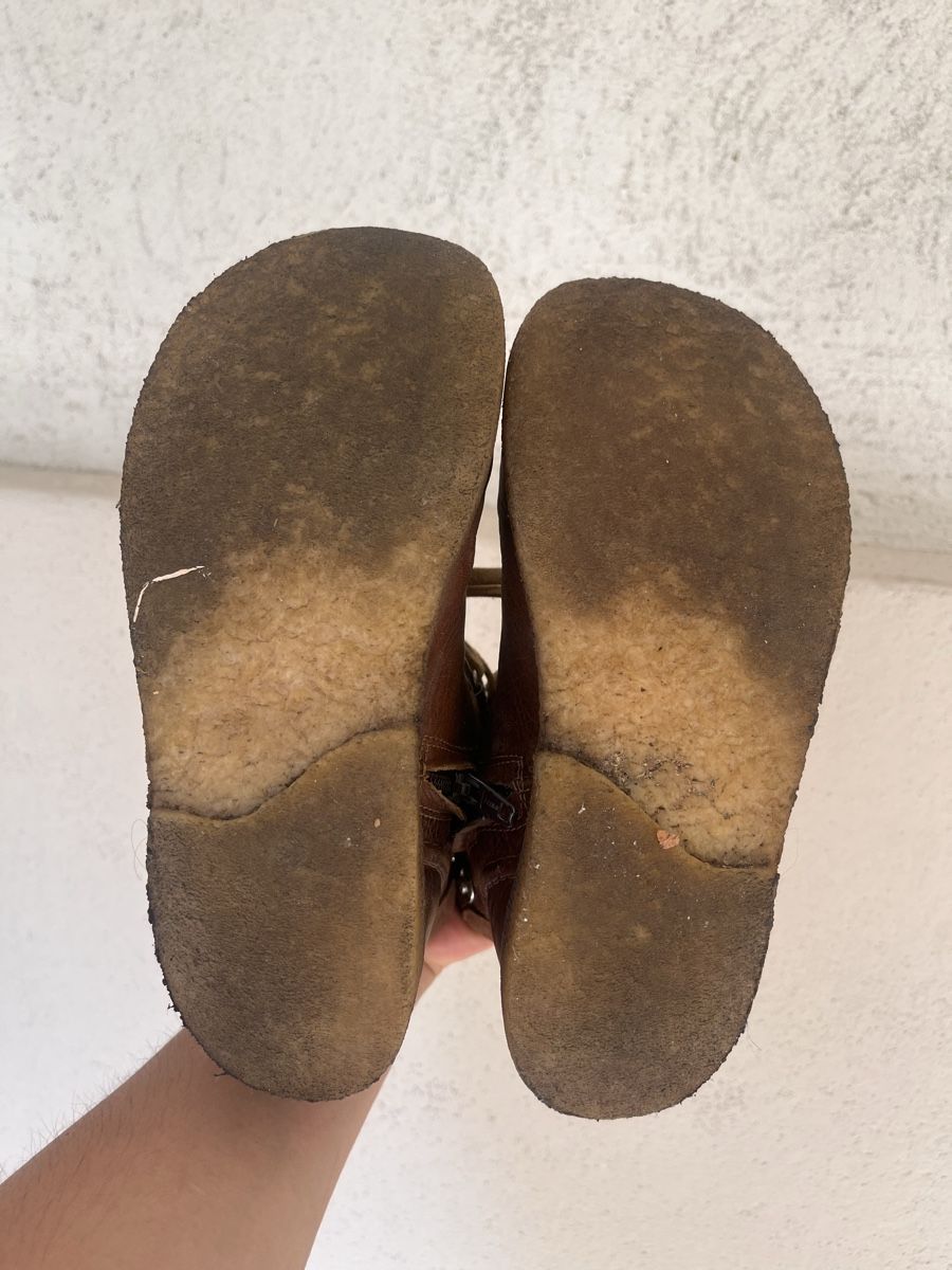 Scarpe per ragazzi: Lederschuhe mit Wolle Angulus Gr. 31 Kinderschuh – Usato da Basel venduto da luk_stein 4