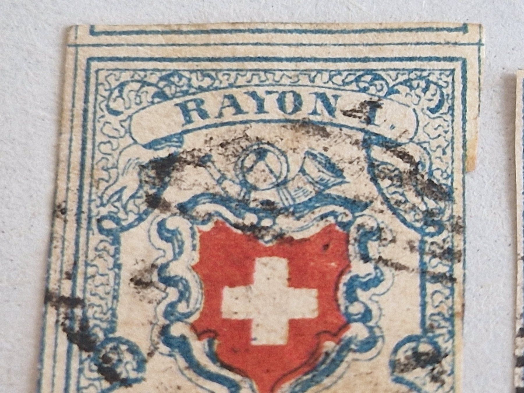 Alle Briefmarken: Rayon 17II, 2 St., ab 1.- – Gebraucht aus Burgdorf von Glossy01 1
