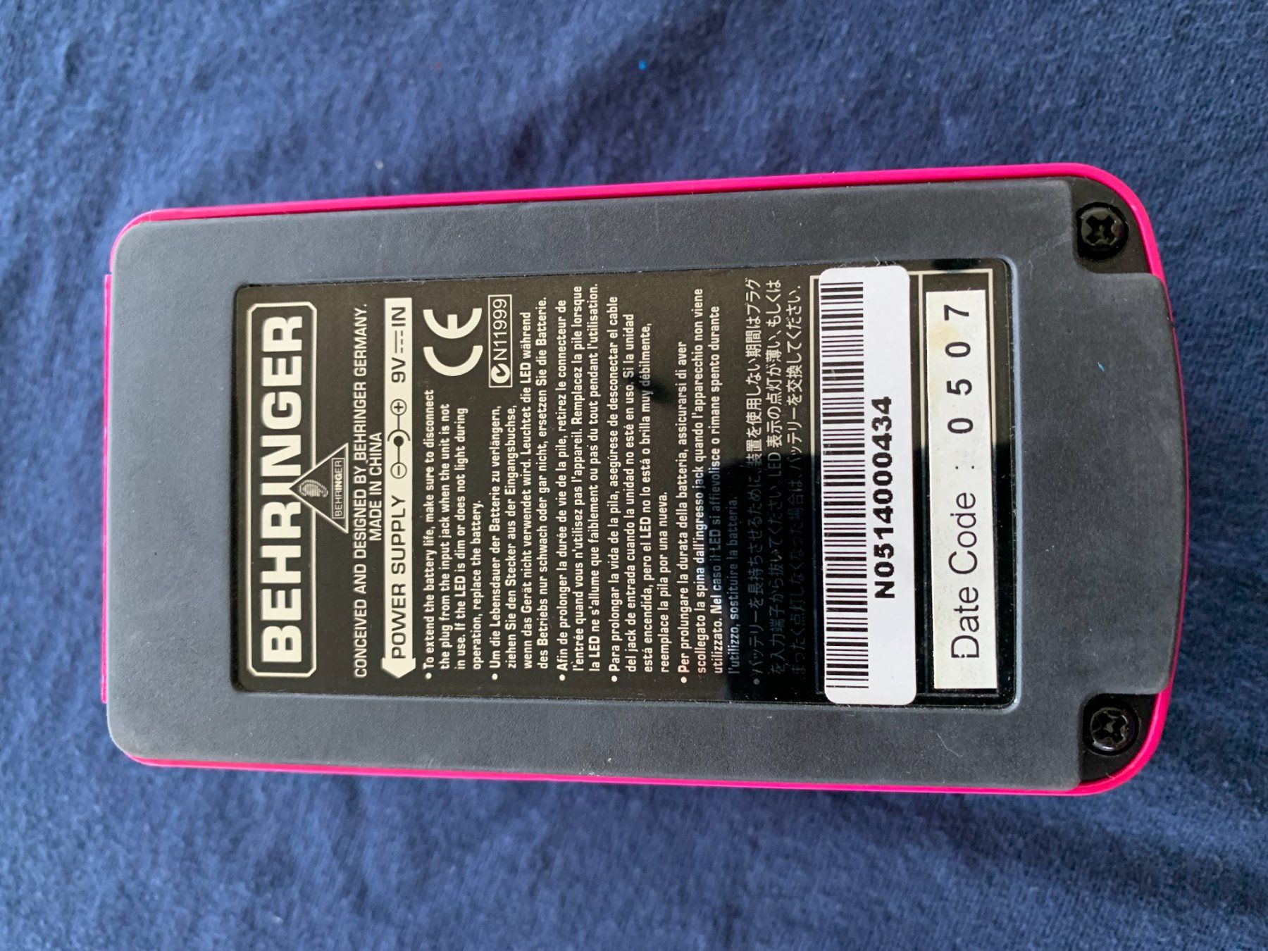 Behringer Musikinstrumente: Behringer Ultra Distortion UD100 – Gebraucht aus Steinerberg von pamplemousse888 4